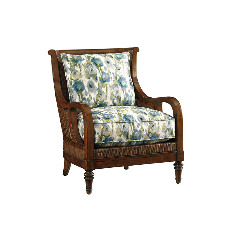 Tommy Bahama Home Bali Hai 30.5 Wide Down Cushion Armchair | Perigold dallas cowboys women's tights